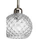Entice 1 Light 6 inch Polished Nickel Mini-Pendant Ceiling Light
