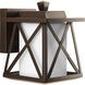 Scope 1 Light 9 inch Antique Bronze Outdoor Wall Lantern