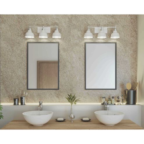Bramlett 3 Light 24 inch Polished Chrome Bath Vanity Wall Light
