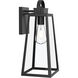 Hedry 1 Light 16 inch Matte Black Outdoor Wall Lantern