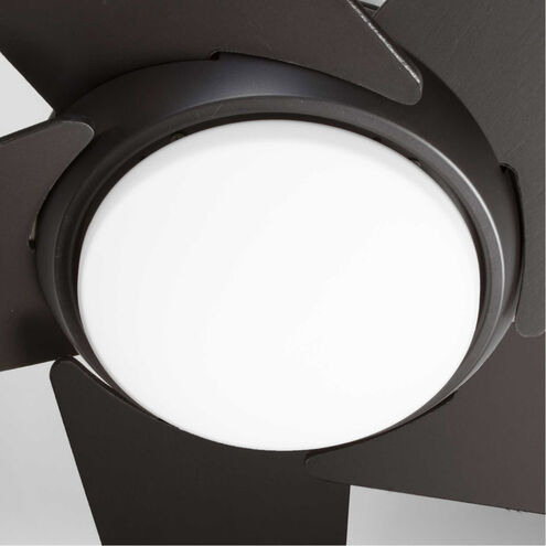 Gust 54 inch Graphite Ceiling Fan, Progress LED