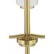 Adley 9 Light 28 inch Satin Brass Chandelier Ceiling Light