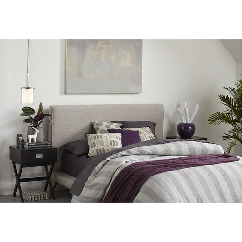 Mast 1 Light 6 inch Brushed Nickel Mini-Pendant Ceiling Light