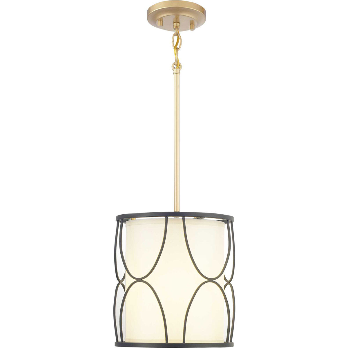 Landree 1 Light 10 inch Matte Black Mini-Pendant Ceiling Light