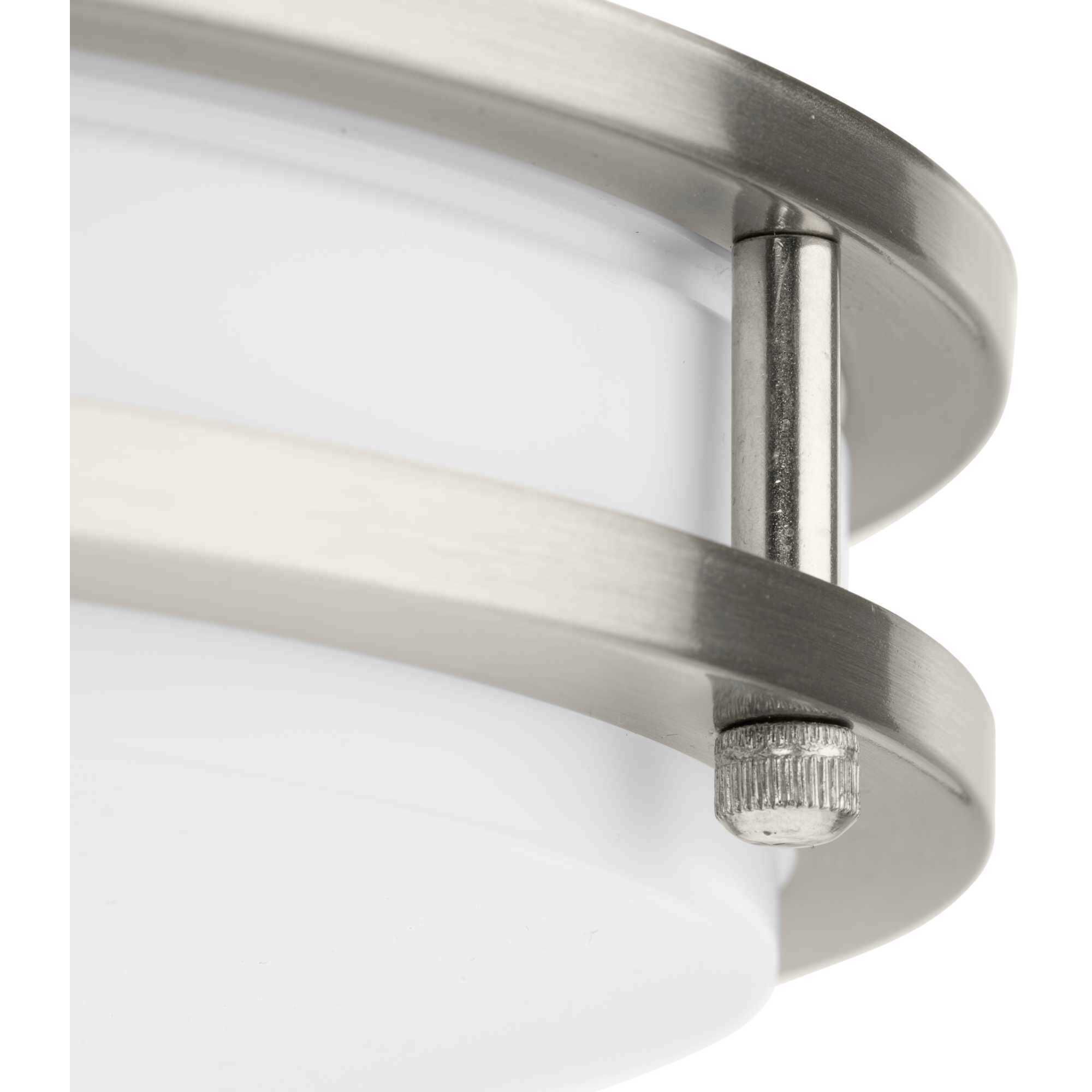 Abide LED LED 10.24 inch Brushed Nickel Flush Mount Ceiling Light, Small, Progress LED