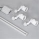 LED Track Kit 3 Light 120V White Track Kit Ceiling Light