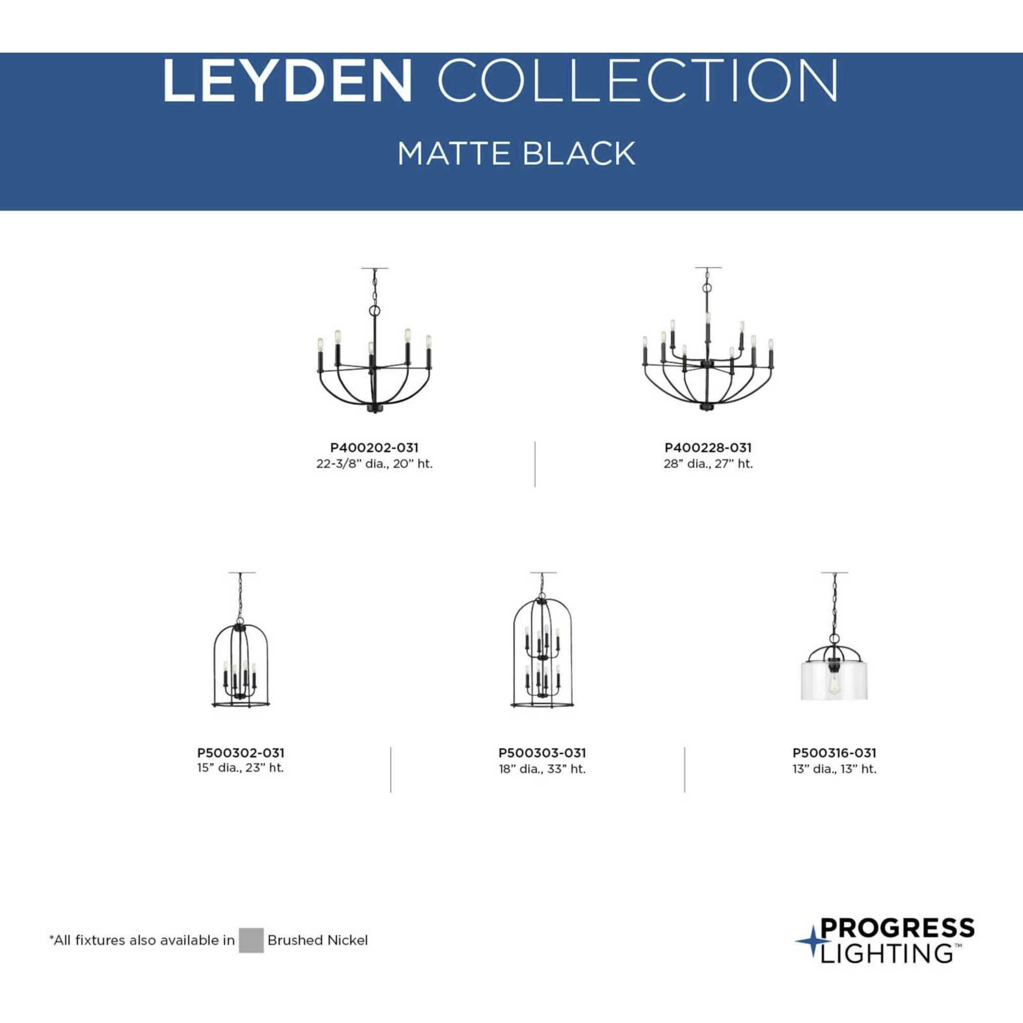 Leyden 4 Light 15 inch Matte Black Foyer Pendant Ceiling Light