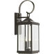 Gibbes Street 2 Light 22 inch Antique Bronze Outdoor Wall Lantern, Medium, Design Series