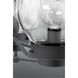 Spatial 3 Light 22 inch Matte Black Bath Vanity Wall Light, Design Series