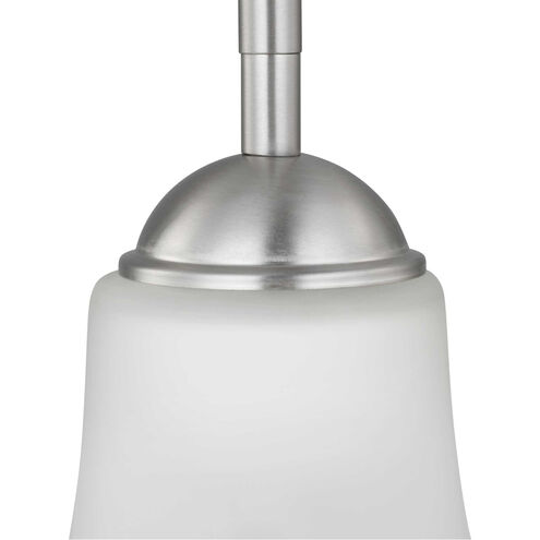 Classic 1 Light 5.13 inch Brushed Nickel Mini-Pendant Ceiling Light