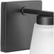 Tanner 1 Light 6.75 inch Matte Black Vanity Light Wall Light