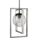 Atwell 1 Light 8.25 inch Brushed Nickel Pendant Ceiling Light