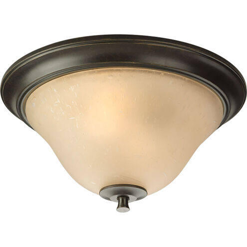 Cantata 2 Light 15 inch Forged Bronze Close-to-Ceiling Ceiling Light