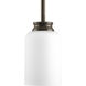 Orbitz 1 Light 4 inch Antique Bronze Mini-Pendant Ceiling Light