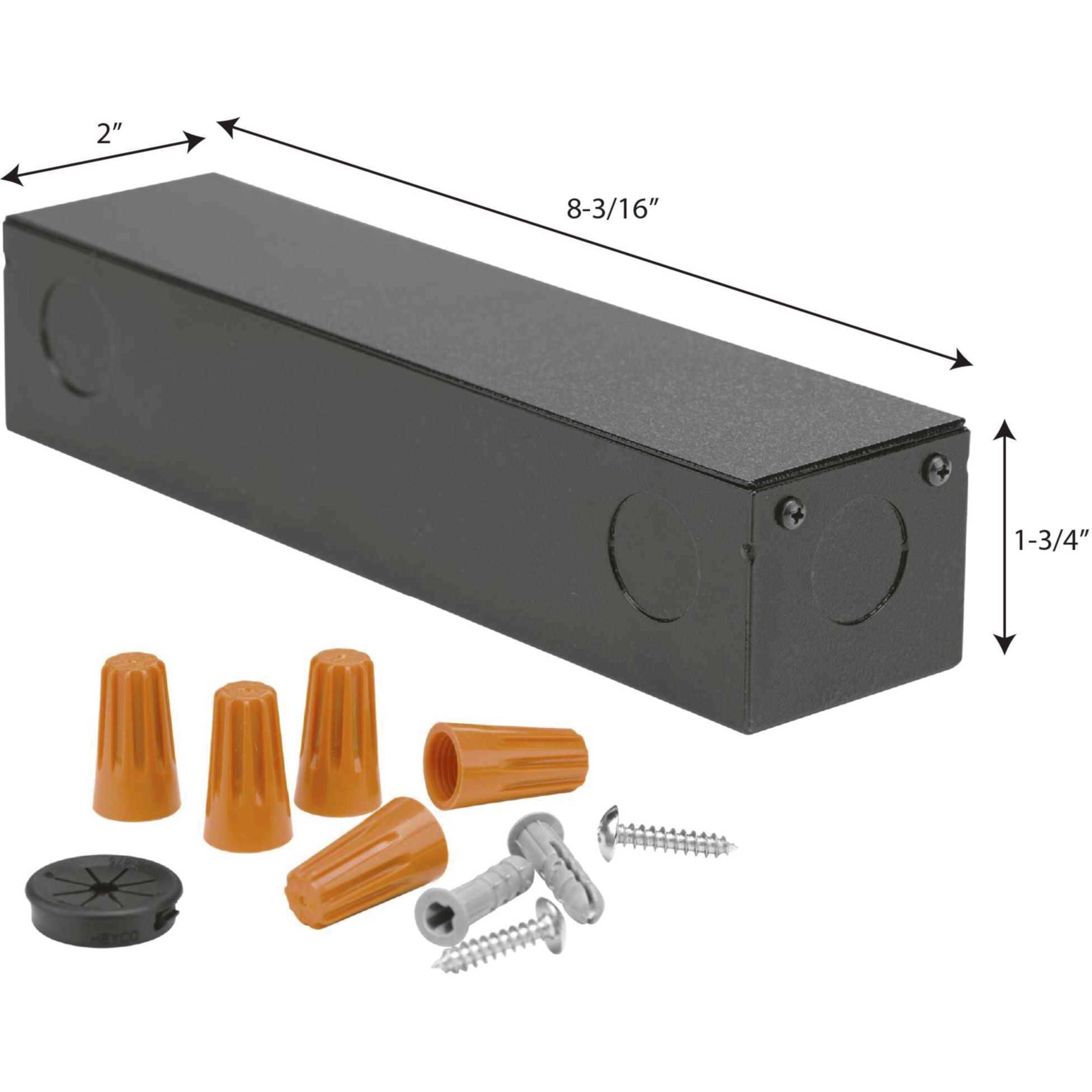 Hide-a-Lite LED Tape Black 8.19 inch LED Tape Driver, 24V 25W