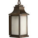 Salute 1 Light 14 inch Oil Rubbed Bronze Outdoor Wall Lantern