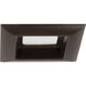 LED Retrofit Square LED Antique Bronze Recessed Trim