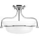 Tinsley 2 Light 16.5 inch Polished Chrome Semi-Flush Mount Convertible Ceiling Light