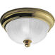 Prescott 2 Light 11 inch Polished Brass Close-to-Ceiling Ceiling Light