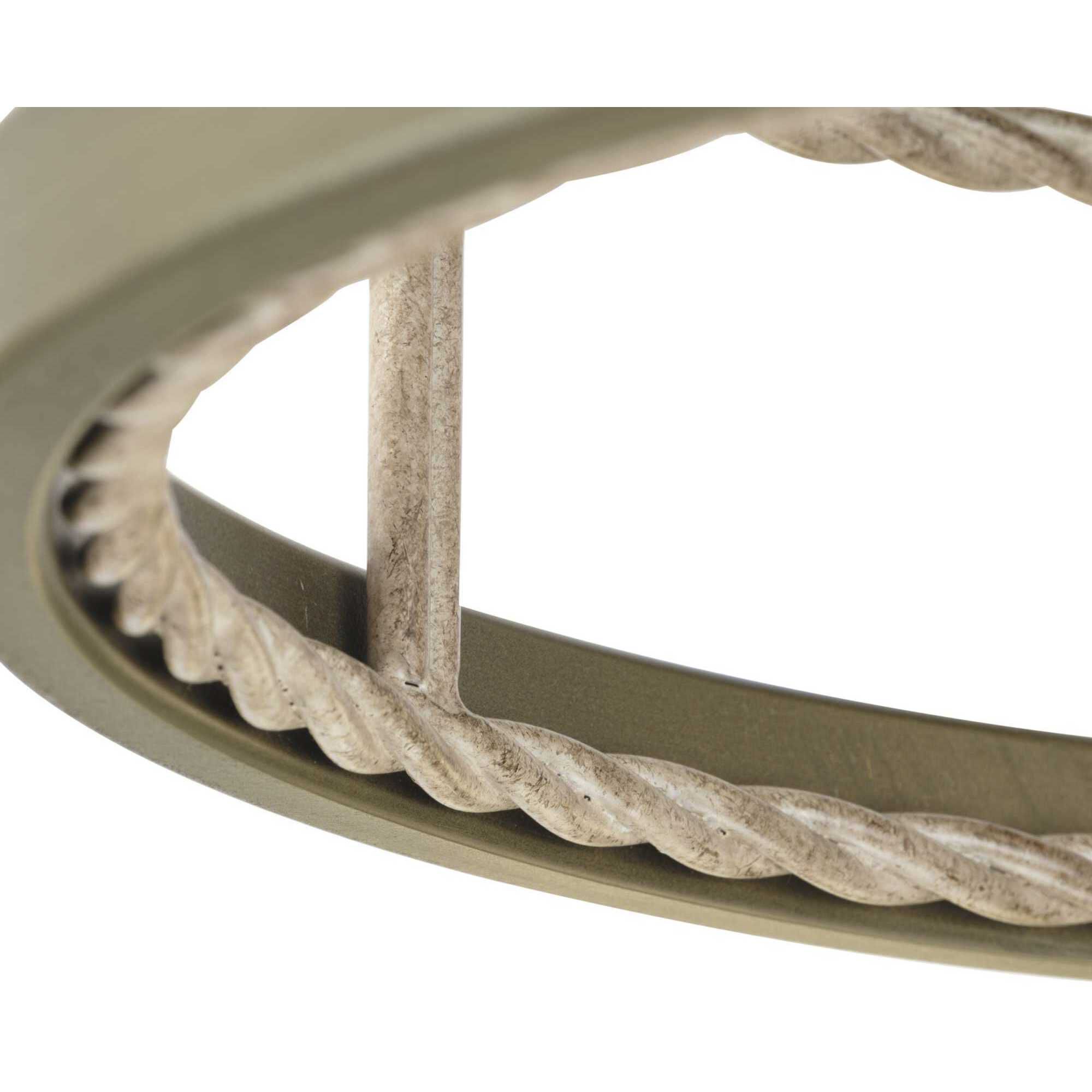 Lattimore 2 Light 13 inch Aged Brass Flushmount Ceiling Light, Design Series