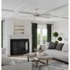 Whirl 60 inch Antique Nickel with Driftwood Blades Ceiling Fan, Progress LED