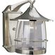 Prairie 1 Light 14 inch Brushed Nickel Outdoor Wall Lantern, Large