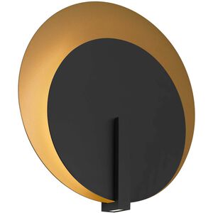 Eclipse LED 24.75 inch Sand Black Outdoor Wall Sconce