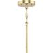 Silva 3 Light 22 inch Brushed Bronze Pendant Ceiling Light, Design Series