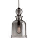 Staunton 1 Light 9 inch Graphite Pendant Ceiling Light, Design Series