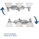 Madison 3 Light 27.5 inch Polished Chrome Bath Vanity Wall Light