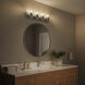 Merry 4 Light 30 inch Polished Chrome Bath Vanity Wall Light
