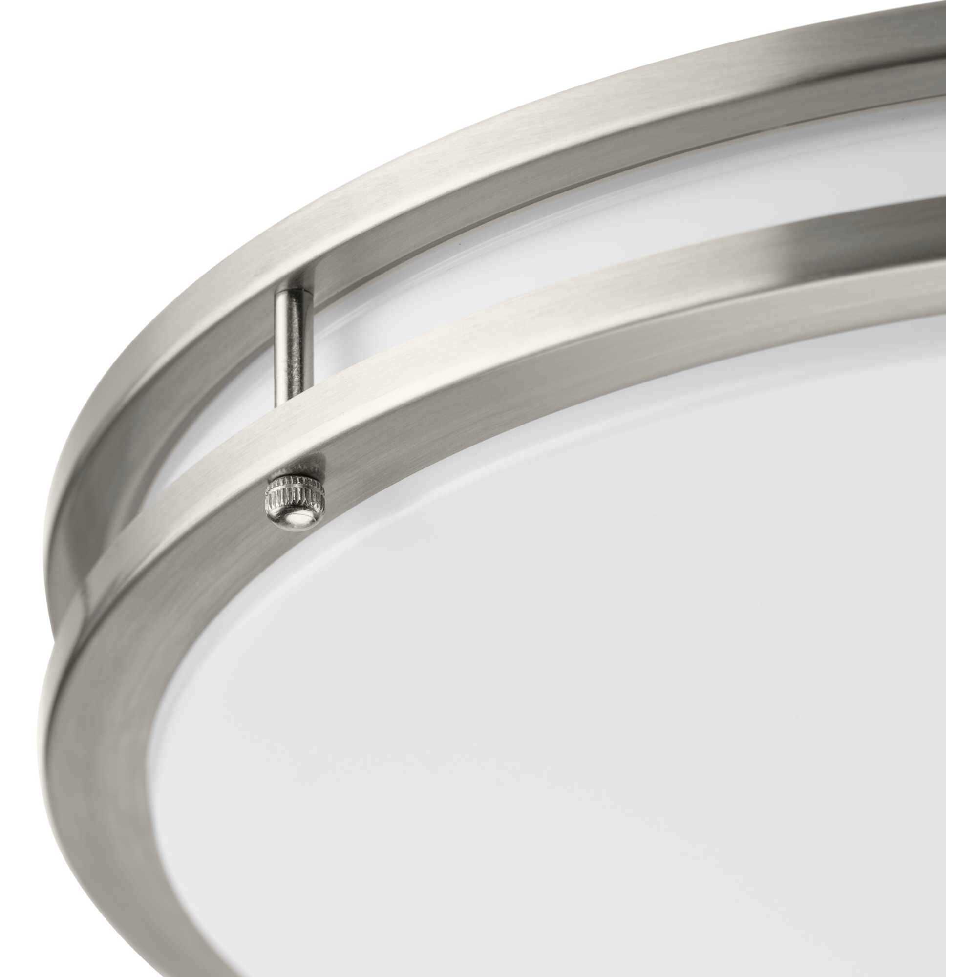 Abide LED LED 17.7 inch Brushed Nickel Flush Mount Ceiling Light, Large, Progress LED
