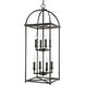 Piedmont 8 Light 17 inch Antique Bronze Hall & Foyer Ceiling Light