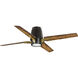 Lindale 52 inch Architectural Bronze with Distressed Walnut Blades Ceiling Fan