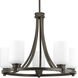 Orbitz 5 Light 23.25 inch Antique Bronze Chandelier Ceiling Light
