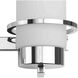 Reiss 3 Light 22.75 inch Polished Chrome Vanity Light Wall Light