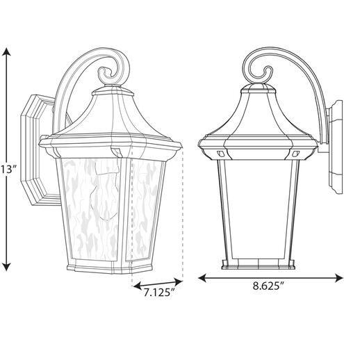 Marquette Line Voltage Black 1-Light 4 in. x 4 in. Deck Post Light Lantern Marquette Line Voltage Black 1-Light 4 in. x 4 in. Deck Post Light Lantern
