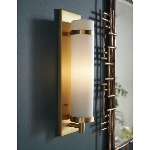 Hartwick 1 Light 5 inch Satin Brass ADA Wall Sconce Wall Light