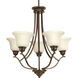 Spirit 5 Light 25.5 inch Antique Bronze Chandelier Ceiling Light