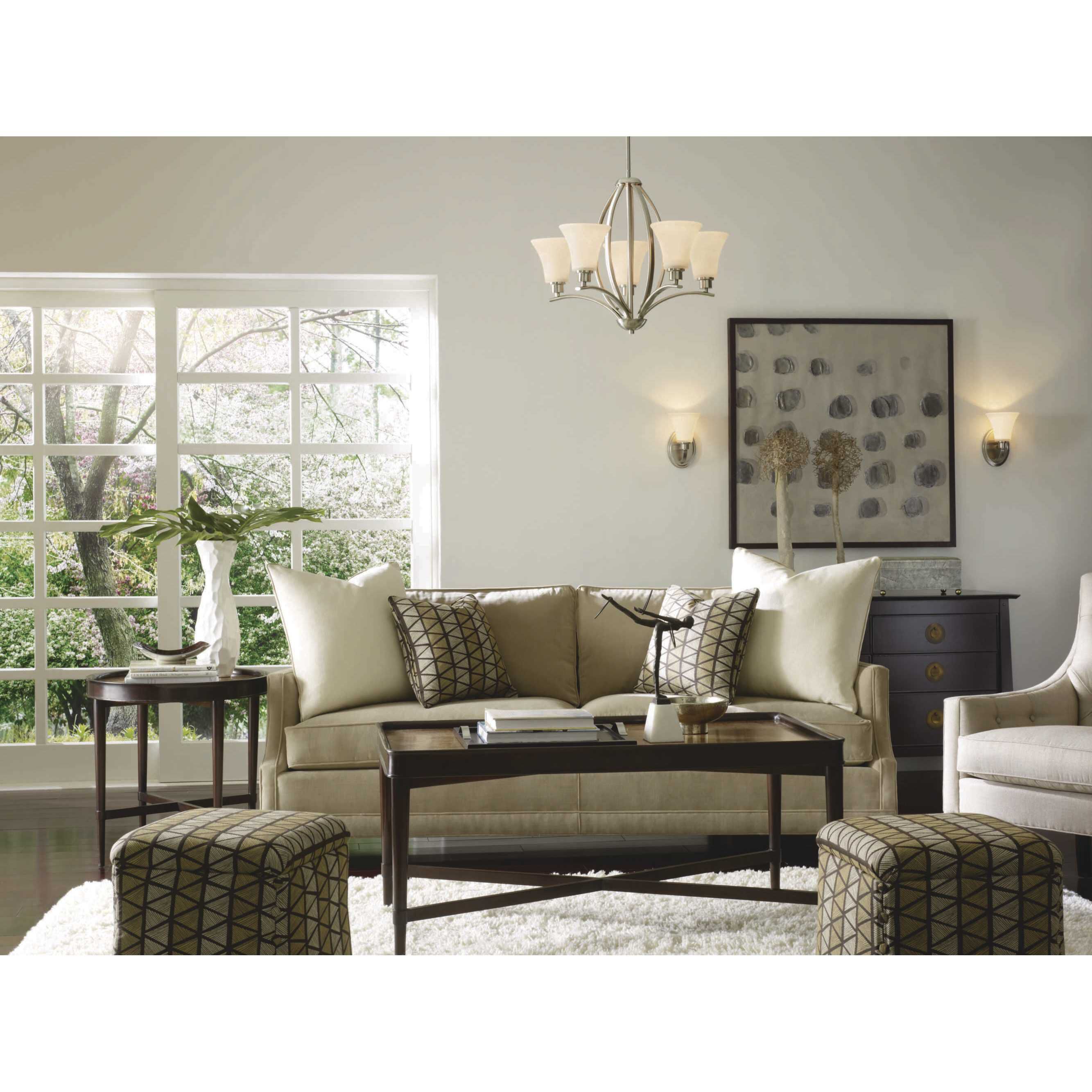 Joy 1 Light 6 inch Brushed Nickel Bath Vanity Wall Light