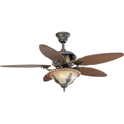 Provence 54 inch Old Iron Crackle Ceiling Fan