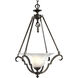 Melbourne 1 Light 22 inch Espresso Close-to-Ceiling Ceiling Light