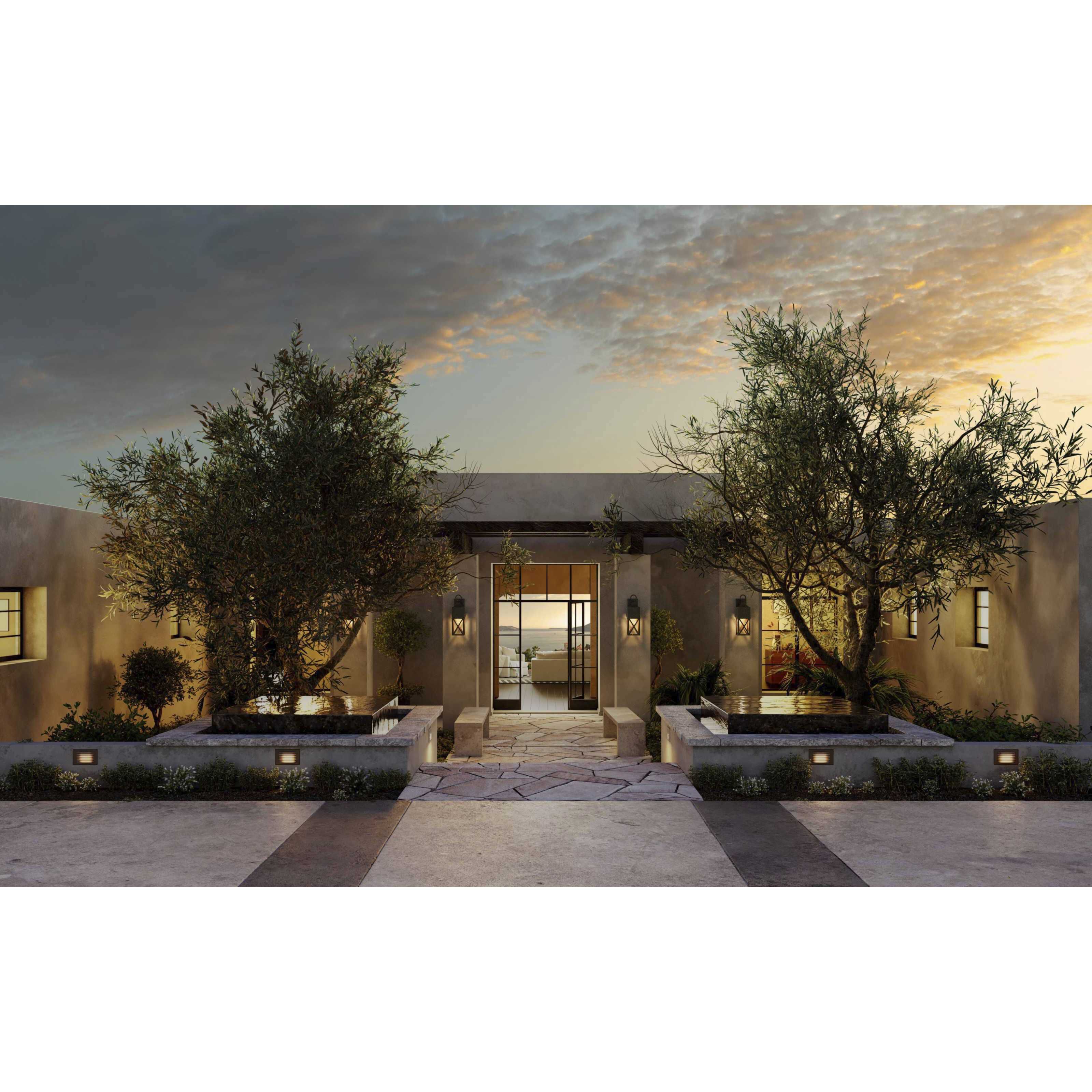 Birkdale 1 Light 18 inch Antique Bronze Outdoor Wall Lantern