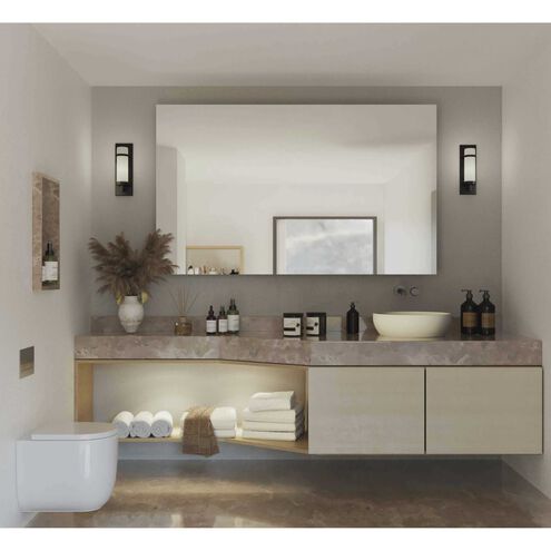 Hartwick 1 Light 5 inch Matte Black ADA Wall Sconce Wall Light