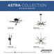 Astra 6 Light 23 inch Antique Bronze Chandelier Ceiling Light, Design Series