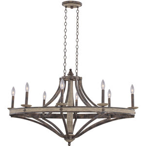 Coronado 8 Light 43.75 inch Florence Gold Chandelier Ceiling Light