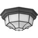 Milford LED LED 10.63 inch Textured Black Outdoor Flush Mount, Progress LED
