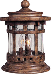 Santa Barbara VX 15 inch 40 watt Sienna Outdoor Deck Lantern