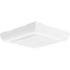 Squares 2 Light 12 inch White Outdoor Ceiling Mount