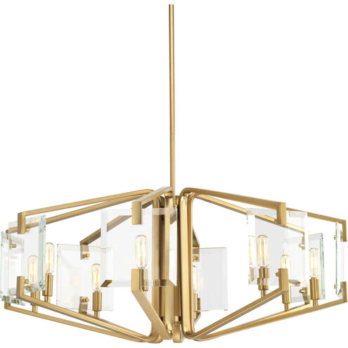 Cahill 8 Light 31.38 inch Brushed Bronze Chandelier Ceiling Light, Design Series